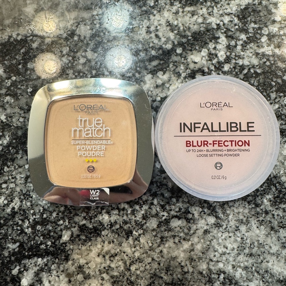 L’Oréal bundle - True Match & Infallible Blur-Fection Powder Duo